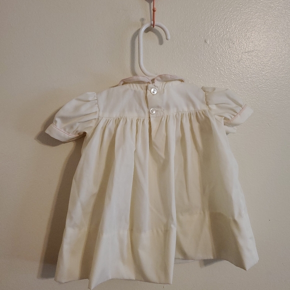 Vintage | Yellow Smocked Dress - Picture 4 of 7